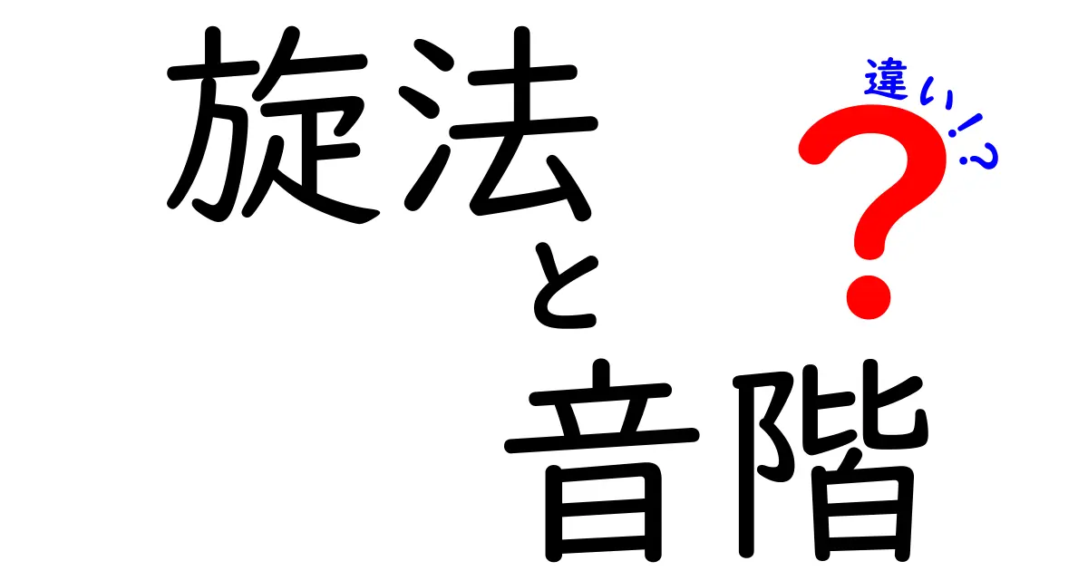 旋法と音階の違いをざっくり解説！中学生にも伝わる音楽理論ガイド