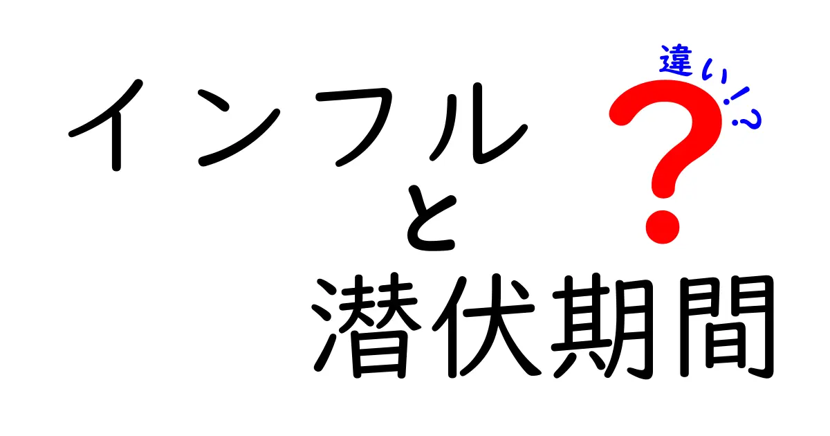 インフル 潜伏期間 違いを徹底解説!潜伏期間と違いの本当の意味を知ろう