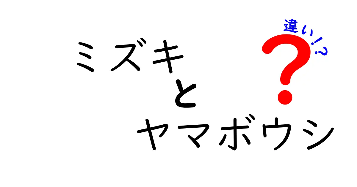 ミズキとヤマボウシの違いは？特徴や見分け方をわかりやすく解説！