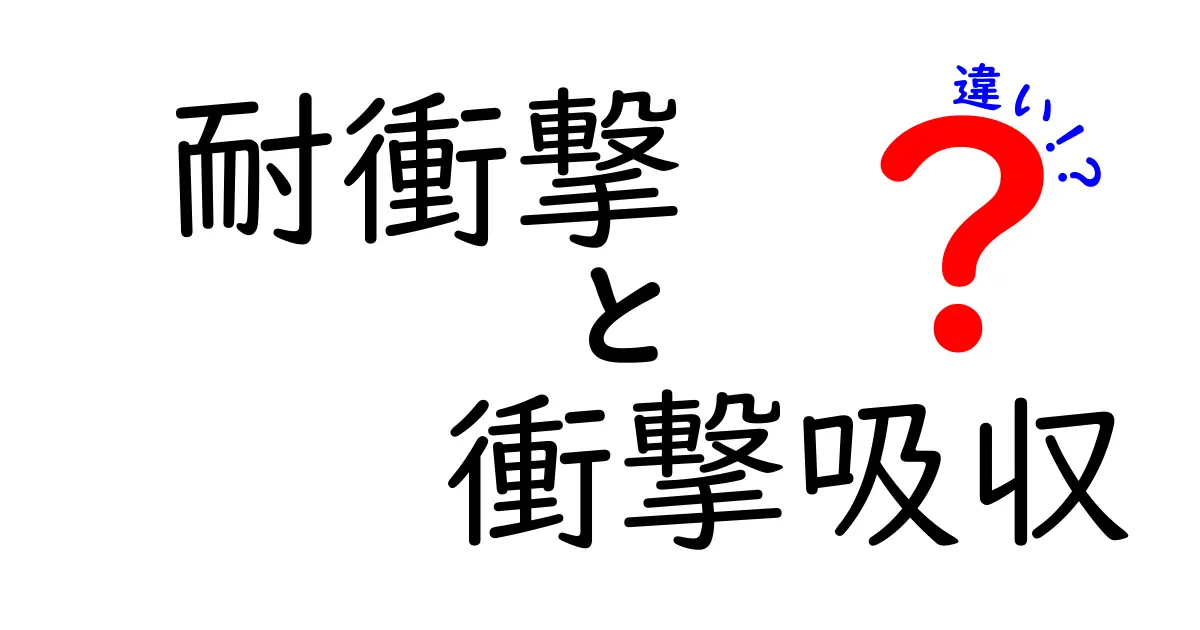 耐衝撃と衝撃吸収の違いとは?スマホケース選びで知っておきたいポイント