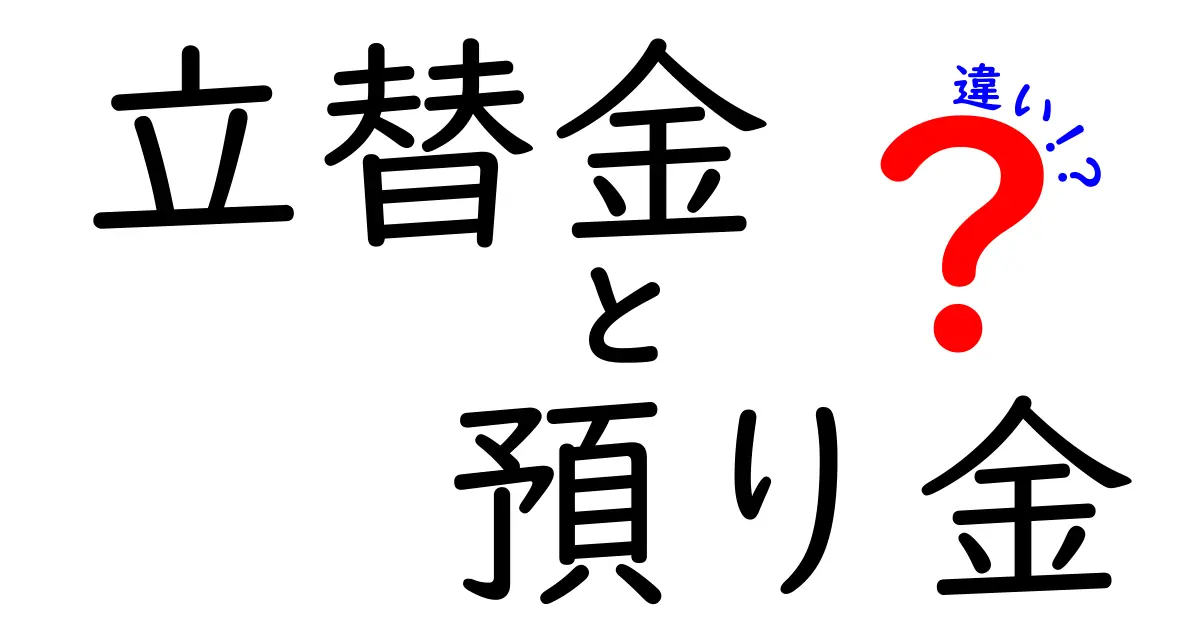 立替金と預り金の違いをわかりやすく解説!経理初心者も安心のポイントまとめ