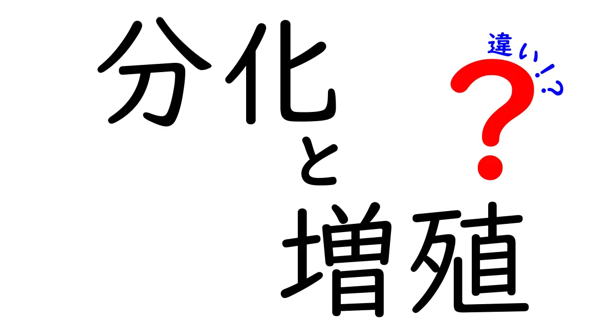 分化と増殖の違いをわかりやすく解説!中学生にも納得の基礎ガイド