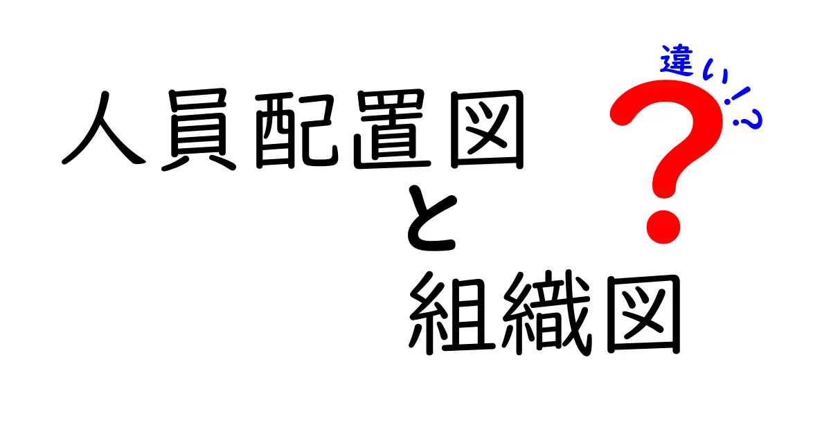 人員配置図と組織図の違いを徹底解説!現場で混乱をなくすための基礎と活用術