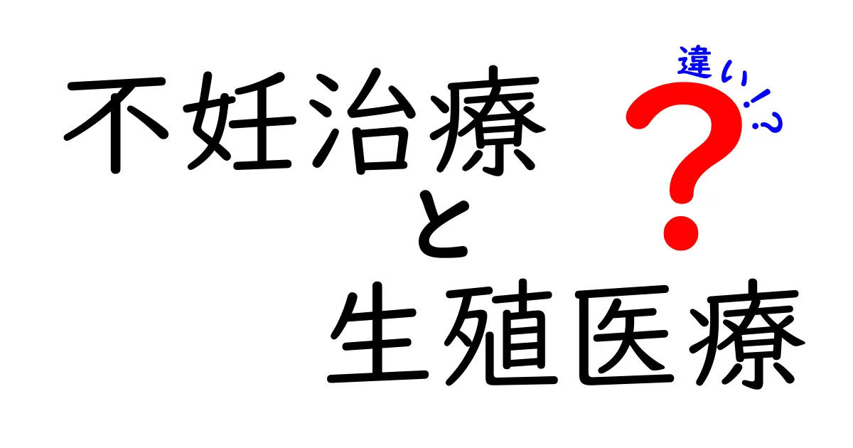 不妊治療と生殖医療の違いを解く：医療現場の境界線と選択のヒント