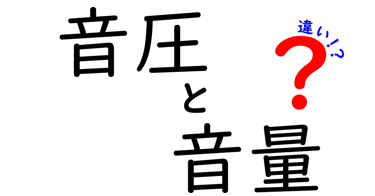 音圧と音量の違いを徹底解説!中学生にも分かるやさしい説明で聴こえ方の謎を解く