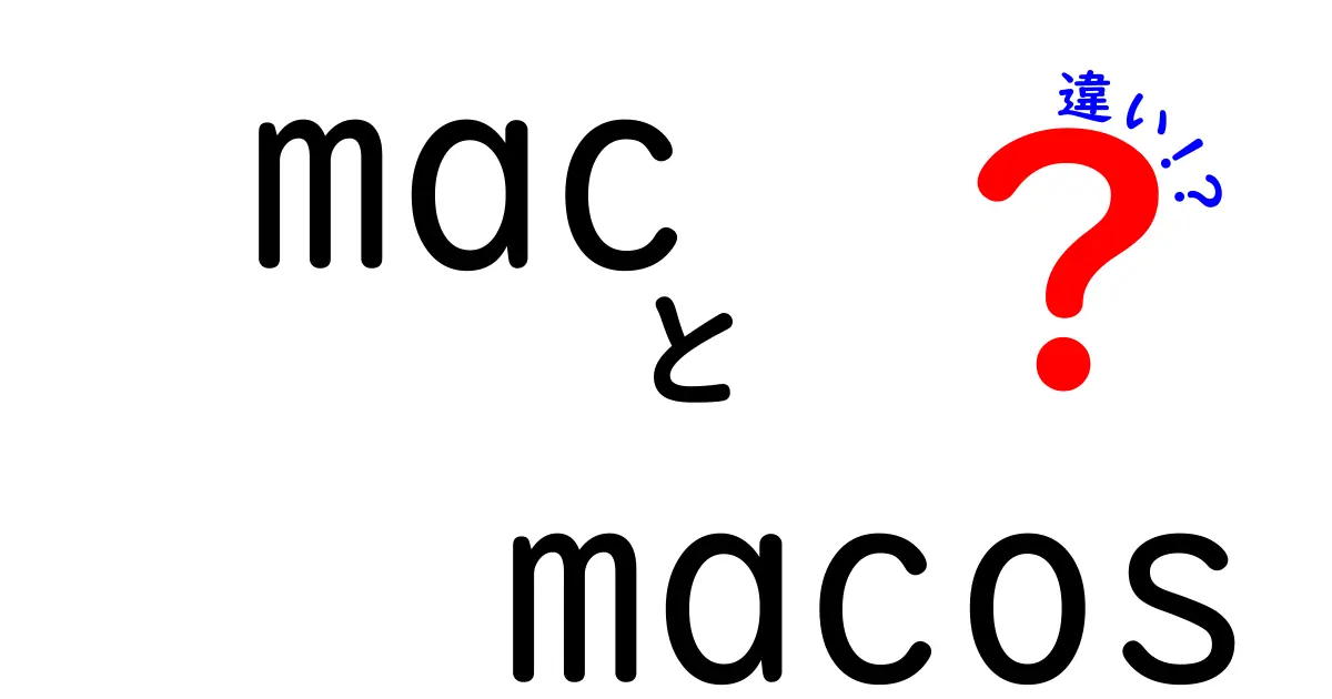 macとmacosの違いを徹底解説！初心者にも分かる本質と使い分けのコツ