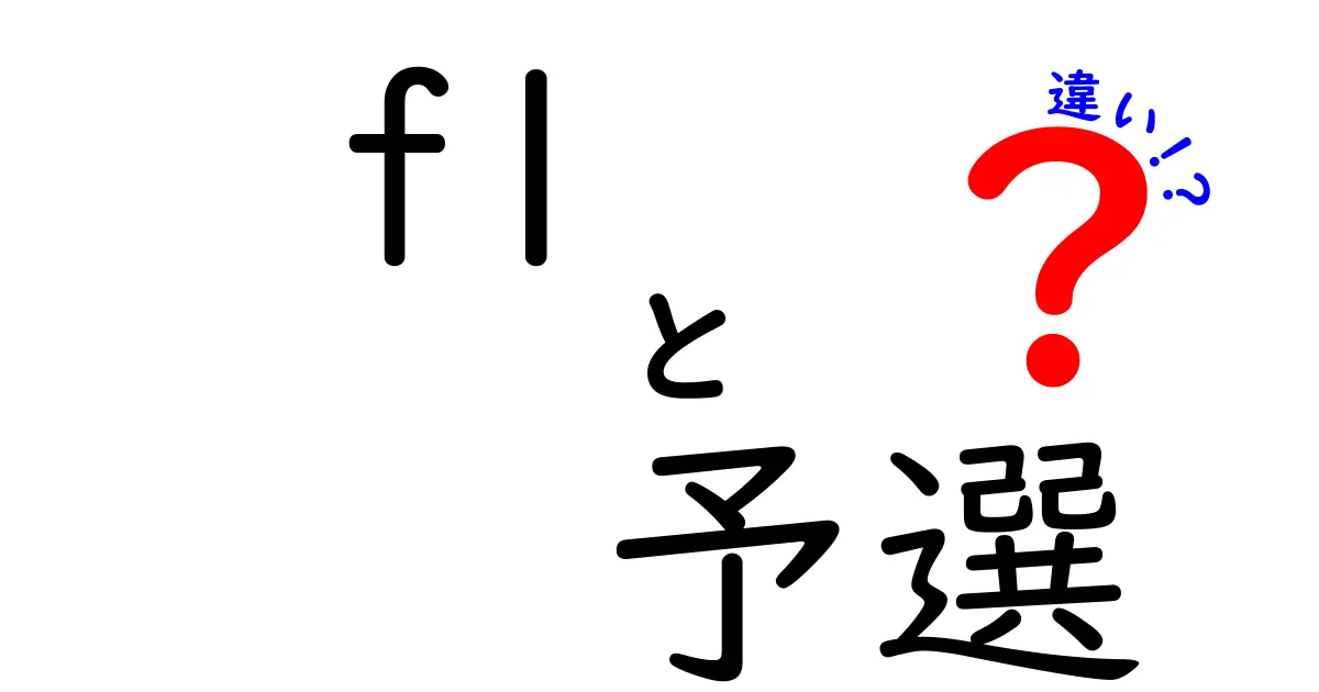 F1予選と決勝の違いを徹底解説！予選だけで分かる“速さの秘密”を中学生にもやさしく解説
