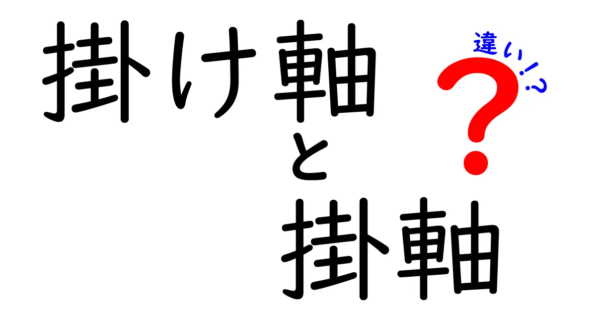 掛け軸と掛軸の違いとは？知っておきたい正しい表記と使い方を徹底解説