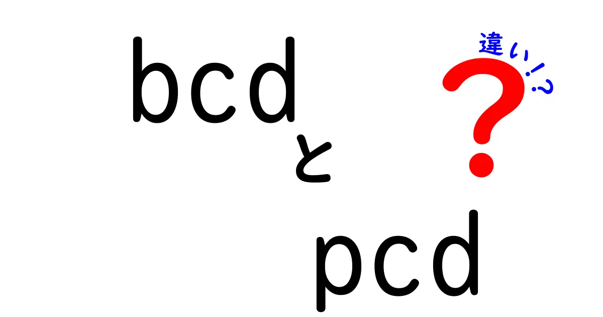 BCDとPCDの違いを徹底解説!数字と車のボルトパターンがすぐにわかる入門ガイド