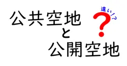 公共空地と公開空地の違いを徹底解説!日常生活で使い分けるコツをわかりやすく紹介