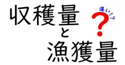 収穫量と漁獲量の違いを徹底解説!意味・計測・現場での使い分けが丸わかり