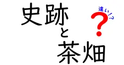 史跡と茶畑の違いを徹底解説!歴史遺産と農園の意味をわかりやすく見分けるコツ
