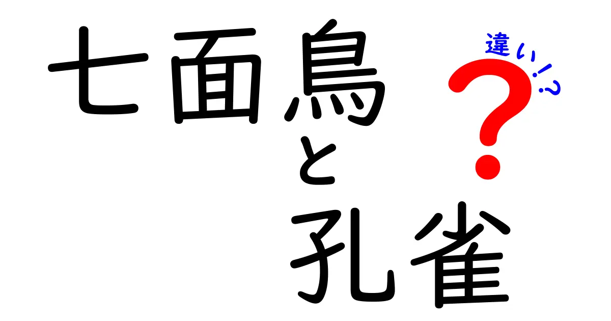 七面鳥と孔雀の違いを一発で理解!見た目・生態・用途まで徹底比較