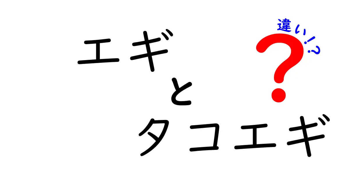 エギとタコエギの違いを徹底解説！初心者にもわかる使い分けのコツと実践ポイント