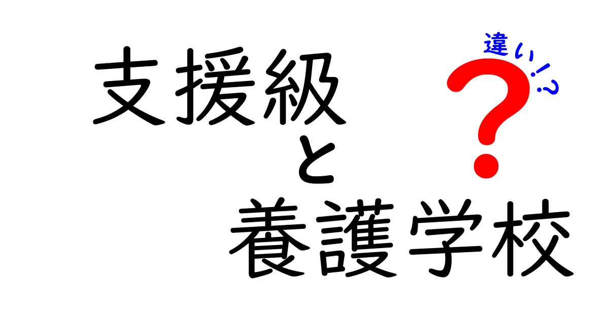 支援級と養護学校の違いを徹底解説｜中学生にも分かる選び方ガイド