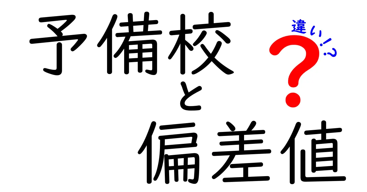 予備校の偏差値の違いを徹底解説|偏差値と実力の本当の意味を中学生にも分かりやすく