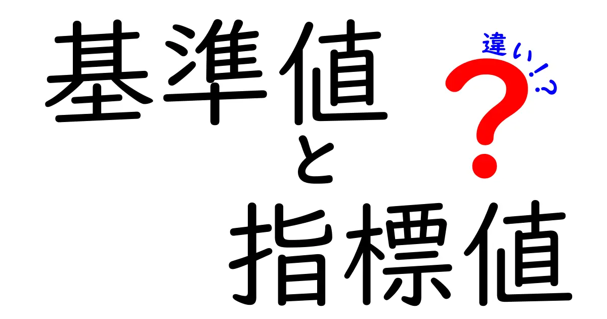 基準値と指標値の違いを徹底解説!日常データを正しく読み解く3つのポイント