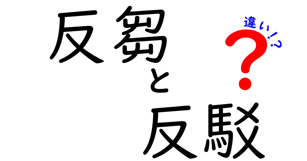 反芻と反駁の違いを徹底解説！意味・使い方・例を中学生にもわかる言葉で