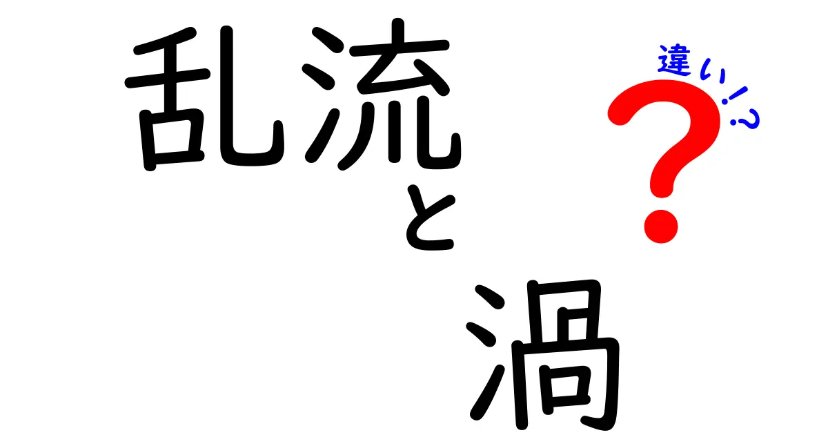 乱流と渦の違いを徹底解説!風と水と宇宙を結ぶ渦の謎