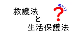救護法と生活保護法の違いを徹底解説!中学生にも分かる要点整理/制度の成り立ちと日常に関わるポイント