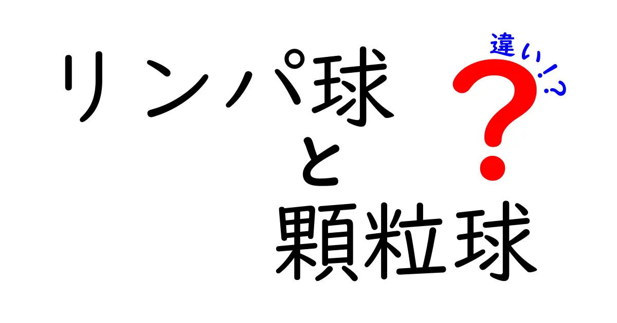 リンパ球と顆粒球の違いをわかりやすく解説|免疫の基本を中学生にも伝える