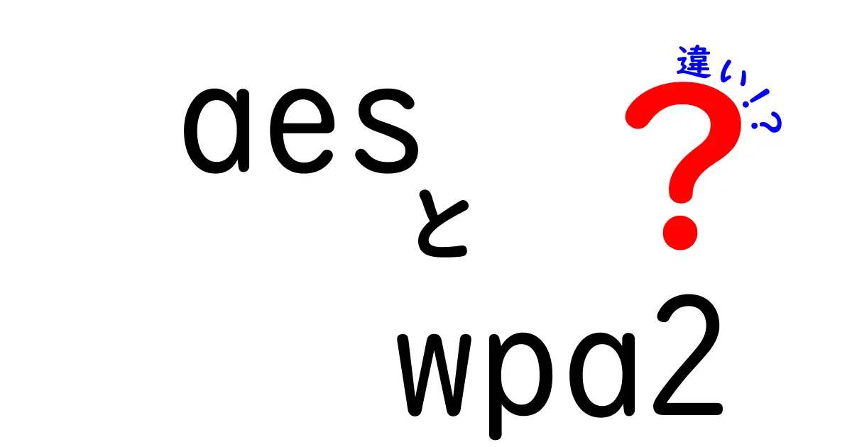 AESとWPA2の違いを徹底解説!初心者にもやさしいセキュリティ入門
