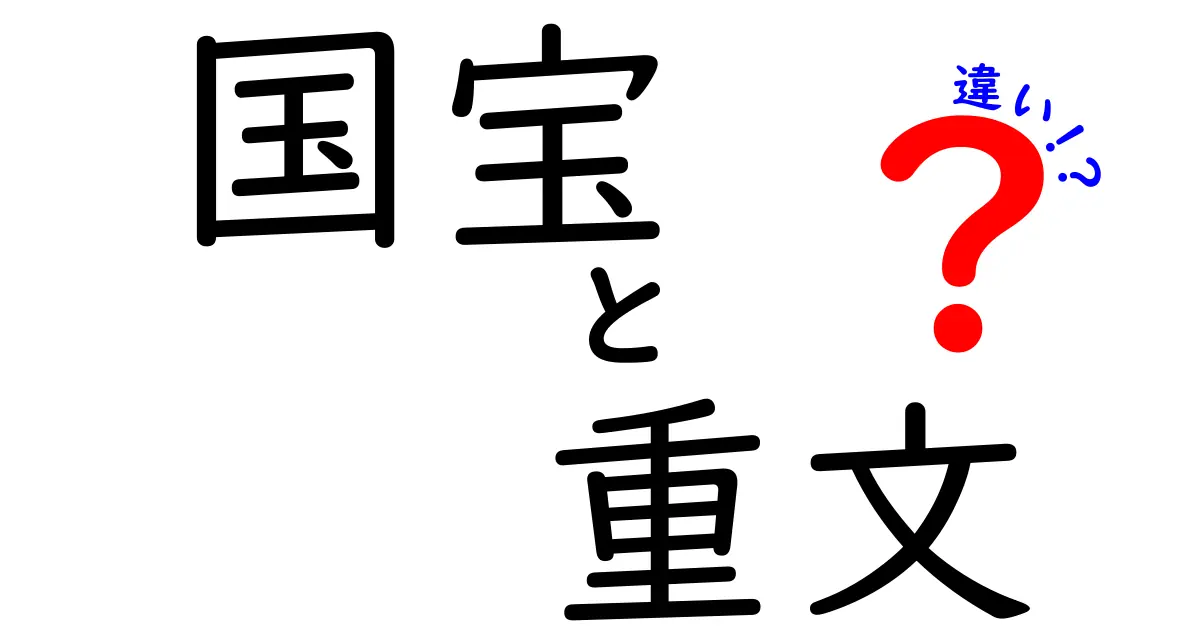 国宝と重文の違いを徹底解説！誰が決めるのか、何が特別なのかをわかりやすく説明