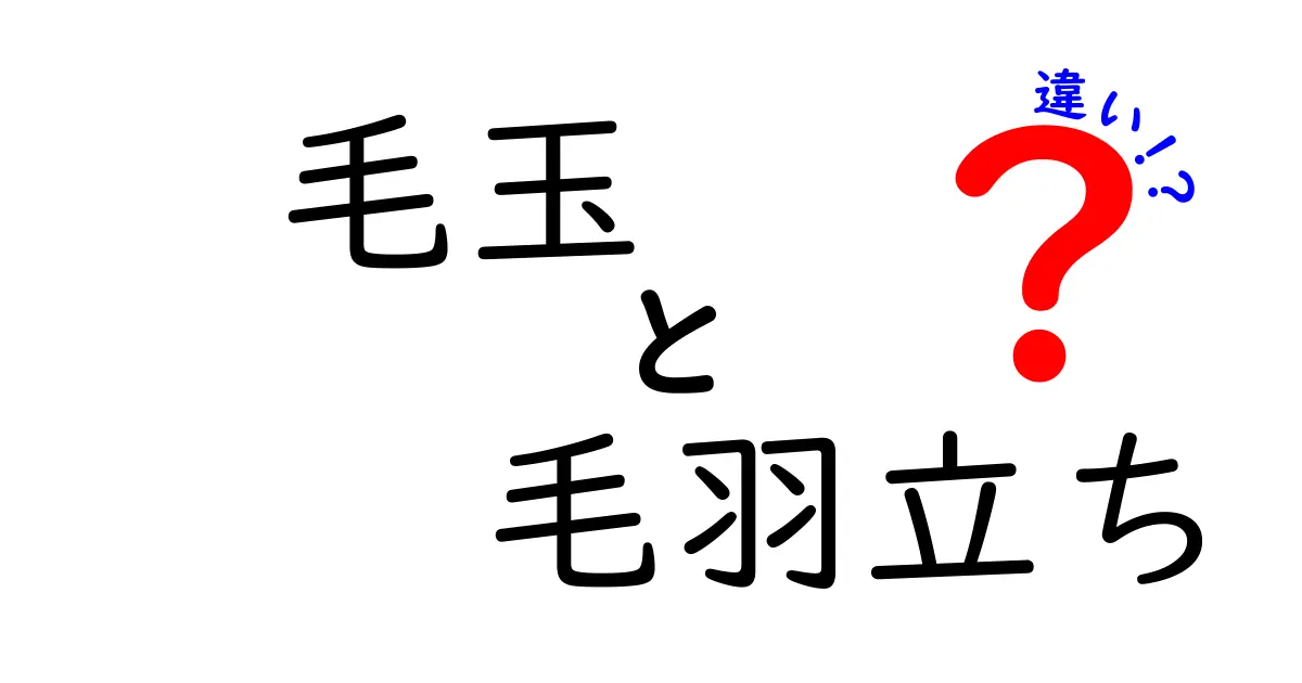 毛玉と毛羽立ちの違いを徹底解説!見分け方と対処法を中学生にもわかりやすく