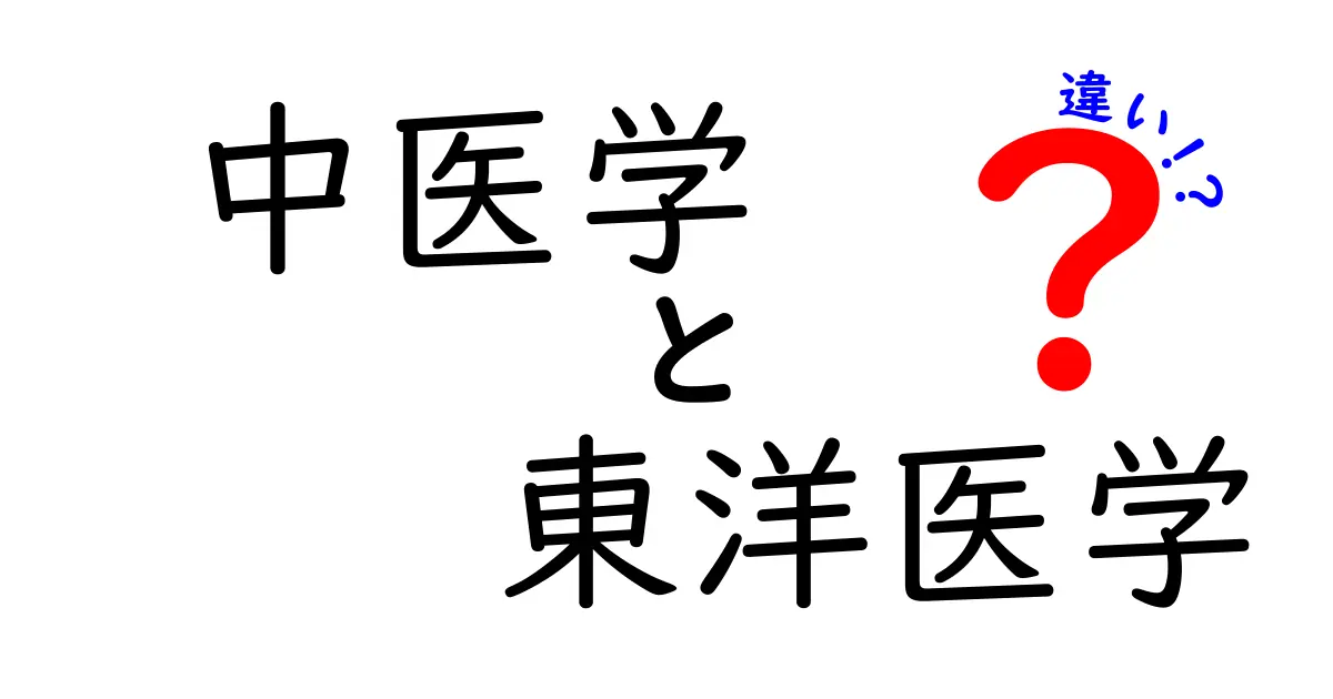 中医学と東洋医学の違いを徹底解説｜基礎から実践までわかりやすく比較