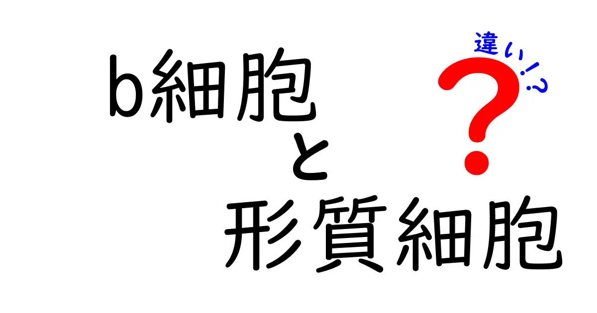 B細胞と形質細胞の違いを徹底解説!免疫の仕組みを理解するための超長文ガイド。なぜこの2つは別の役割を担い、どのようにして私たちを病原体から守るのかを、図解・例え話・身近な例とともに中学生にも分かるように丁寧に説明します。さらに授業の予習・復習に使えるポイント、よくある誤解への正しい答え、そして最新の研究トピックまで網羅してお届けします。タイトルを読んだ人がいきなりつくづくと感じるような流れで、細胞の世界を旅するような感覚で読み進められる構成にしています。最後には日常生活へのヒントも添え、免疫の大きな仕組みを一つのストーリーとして理解できるように工夫しています。