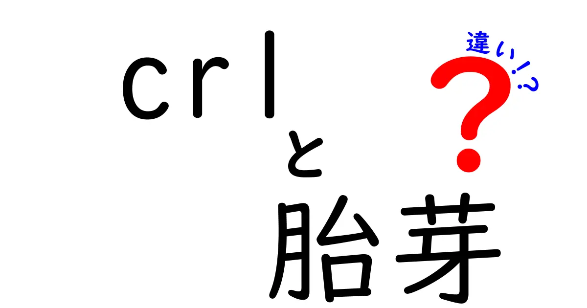 CRLと胎芽の違いを徹底解説|妊娠初期の発育指標を正しく理解しよう