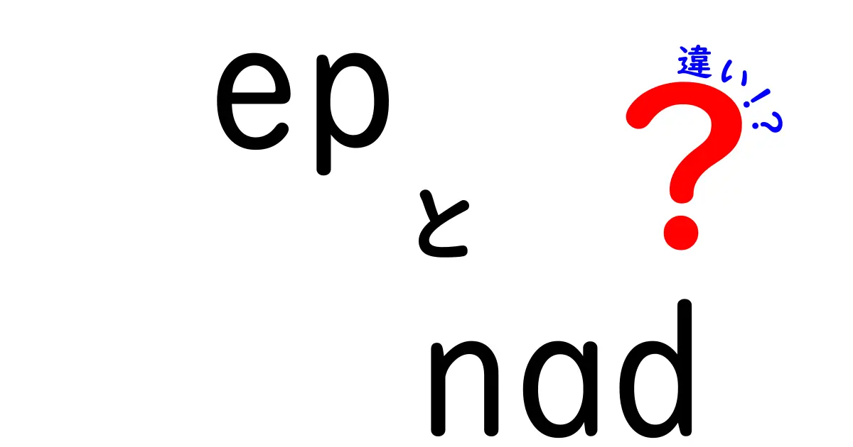 epとNADの違いを一発理解!専門用語の混同を解消する実用ガイド