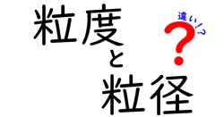 粒度と粒径の違いを徹底解説！用語混乱を解消する基礎と見分け方
