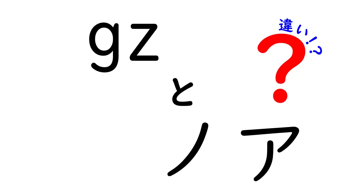 gzとノアの違いを徹底解説:ファイル圧縮と聖書の物語を正しく理解するための完全ガイド