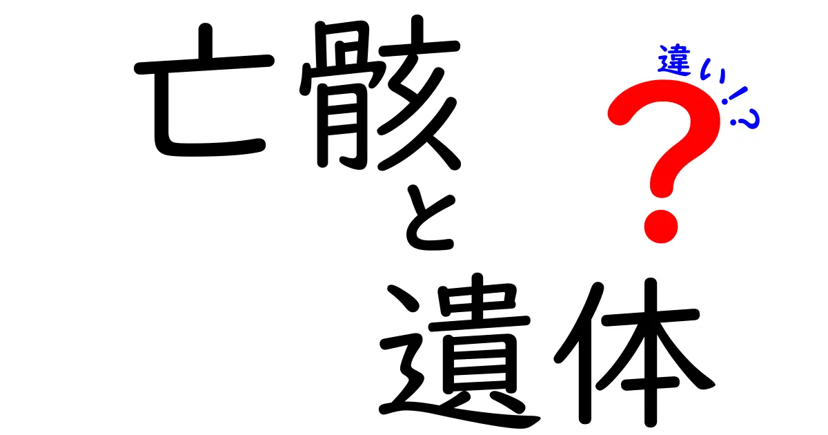 亡骸と遺体の違いを徹底解説！日常で使い分けるコツと場面別の表現