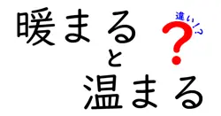 暖まると温まるの違いを徹底解説!正しい使い分けと生活での活かし方