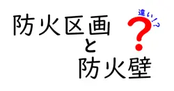 防火区画と防火壁の違いを徹底解説—安全な建物づくりの基本を中学生にもわかりやすく解説