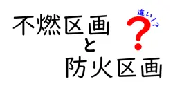 不燃区画と防火区画の違いを徹底解説:安全な建物設計の基本