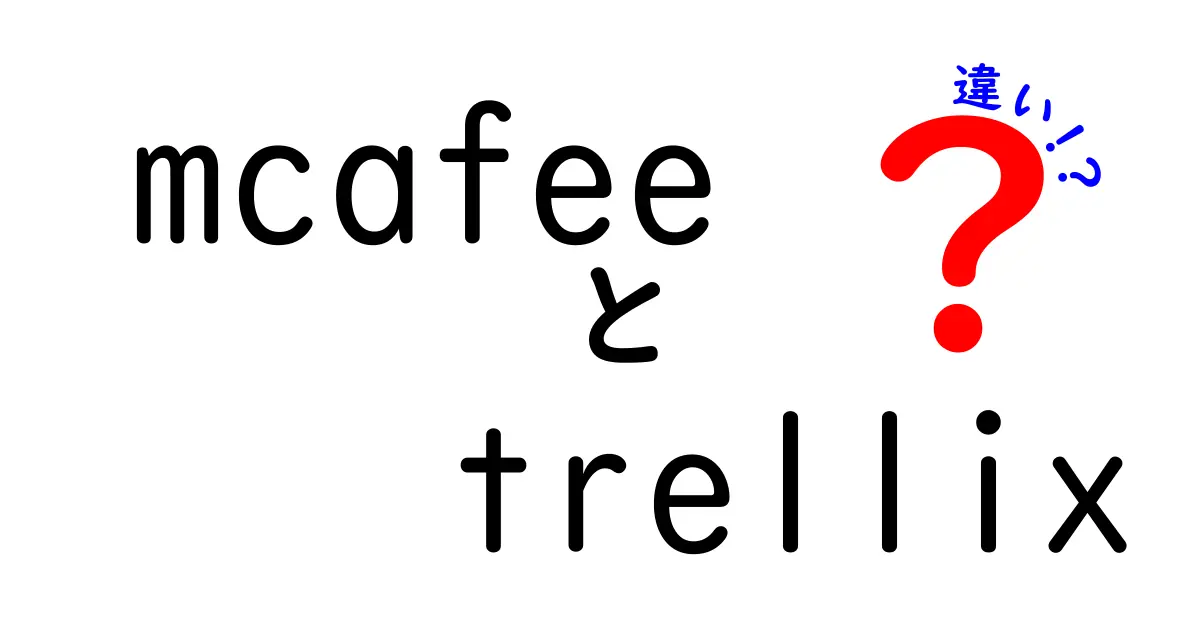 mcafeeとtrellixの違いをわかりやすく解説｜セキュリティ業界の新旧ブランドの正体