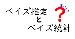 ベイズ推定とベイズ統計の違いは？