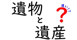 遺物と遺産の違いは？