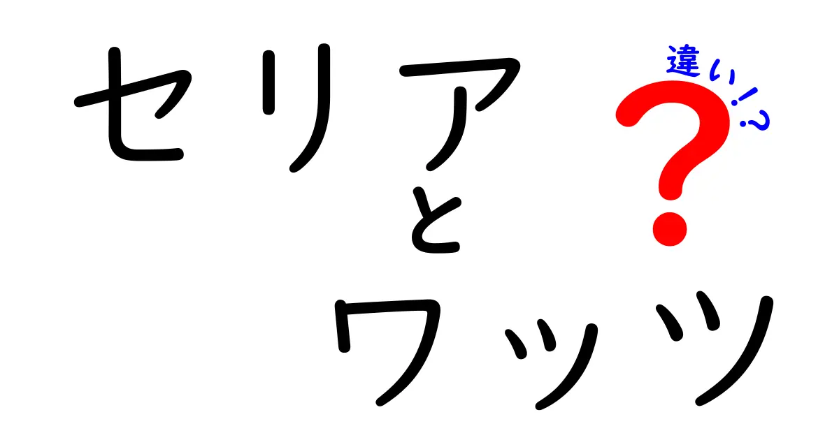 セリアとワッツの違いを徹底解説！あなたの暮らしに役立つ特徴とは？