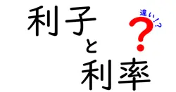利子と利率の違いは？