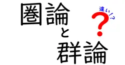 圏論と群論の違いは？