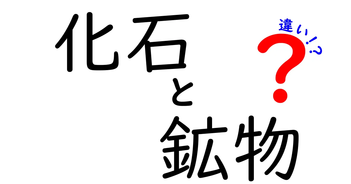 化石と鉱物の違いを知ろう!自然のミステリーを探求する