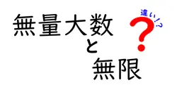 無量大数と無限の違いは？