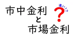 市中金利と市場金利の違いは？