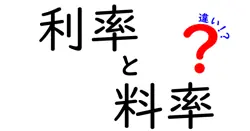 利率と料率の違いは？