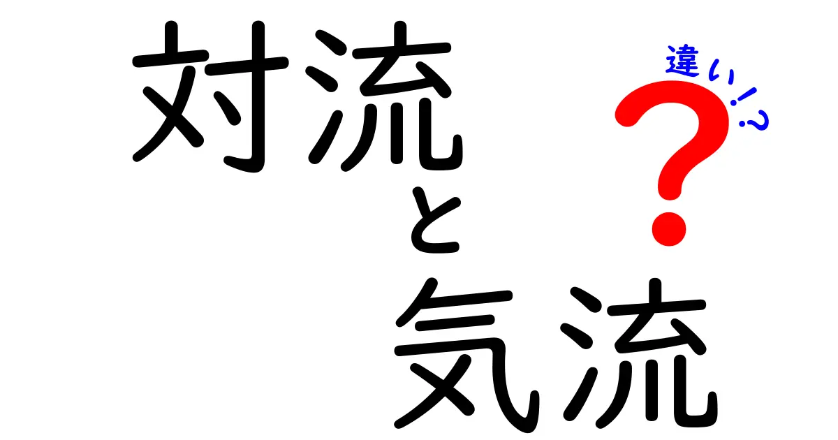 対流と気流の違いを徹底解説！どっちがどのように働くのか？