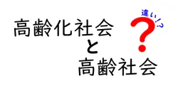 高齢化社会と高齢社会の違いは？
